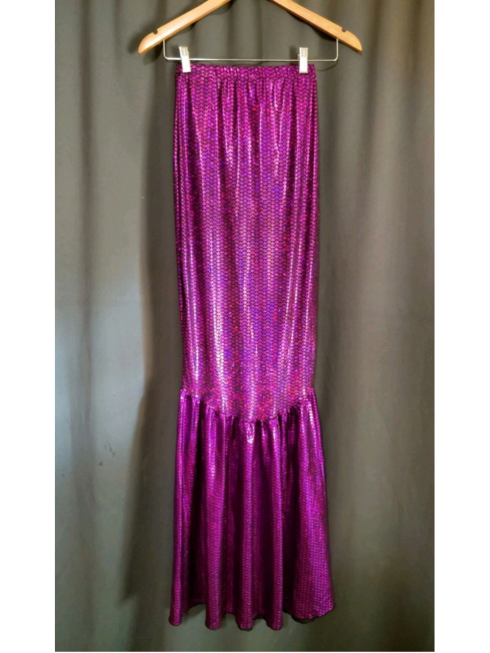 Forplay Women’s Purple Mermaid Maxi Skirt Halloween Costume Size S/M